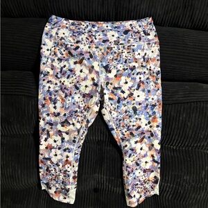 RBX active Floral Patterned Leggings - Multicolor